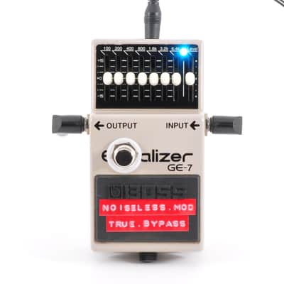 Boss GE-7 Modified True Bypass & Noiseless Equalizer Made In Taiwan 1999 Guitar Effects Pedal Used From Japan #JM85164 image 5