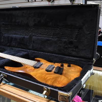 Legator Ninja 200 SE Fanned Fret 7 String 2016 - Walnut image 2