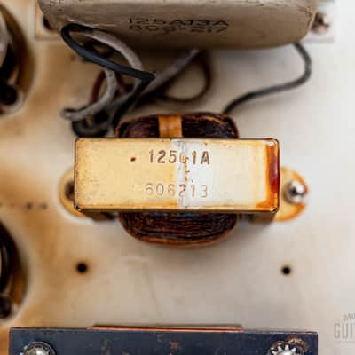 1962 Fender Bassman 6G6-A Tuxedo Brown Panel Blonde Vintage Piggyback Tube Amp w/ Oxford 12M6 image 16