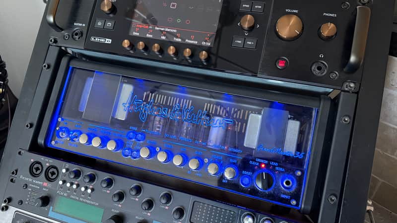 Hughes & Kettner GrandMeister 36 w/ FSM-432, WMI-1, Rack Ears & Bag