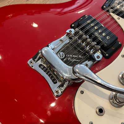 Mosrite Mosrite Ventures XII 12 String Electric Guitar (USA) 1963 - Cherry Red image 4