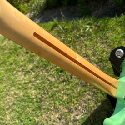 Video! Fender Partscaster Strat 2004 - Surf Green image 13