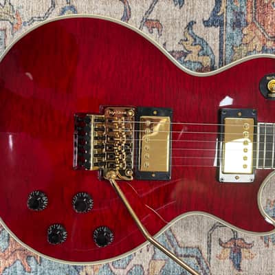 Epiphone Alex Lifeson Signature Les Paul Custom Axcess Ruby image 3