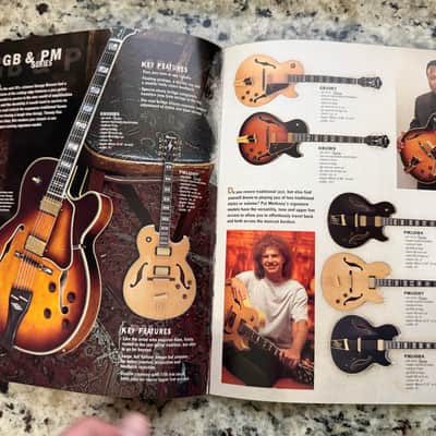 Ibanez Catalog Guitar Bass 2003 Jet King SZ S AX GAX RG JS Jem PGM iceman artist btb George Benson image 12