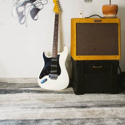 1983 Fender Japan JV ST62-65 Left-Handed Stratocaster MOD Floyd Rose FRT-3 EMG SA MIJ image 22