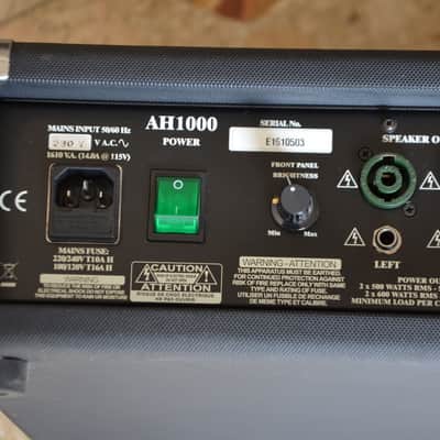 Trace Elliot AH1000-12 * RARE bass top made in England * Great condition, never been gigged! * image 5