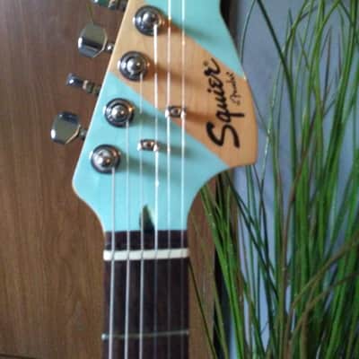 Refinished Squier Stratocaster, Matching Headstock image 5