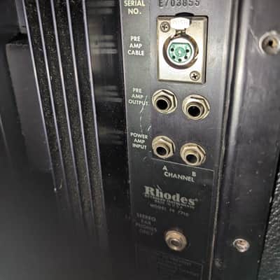 Fender Rhodes 1970s - Black image 3