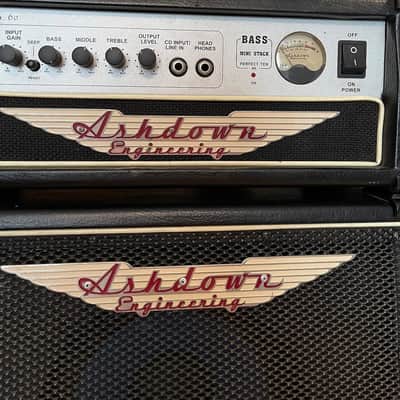 Ashdown Electric Blue 130 EB15 Black/Blue Bass Combo | Reverb