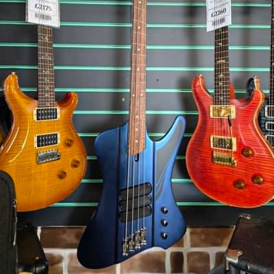 Dingwall D-Roc Standard Matte Blue-To-Purple Colorshift Multi-Scale Electric Bass image 2