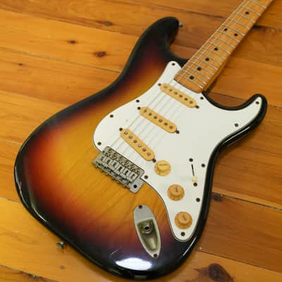 Fernandes Stone Logo FST-70 1970s MIJ Strat Style image 2