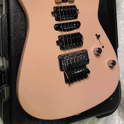 NEW ! Jackson Custom Shop Dinky HSH - Roasted Maple Neck & Fretboard - DK - Shell Pink - Authorized Dealer - 8.1 lbs - G06854 image 7