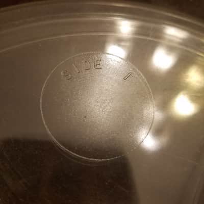 Ampex 7" R2R Take-up Supply Classic Reel Empty 1950s Clear Plastic image 8