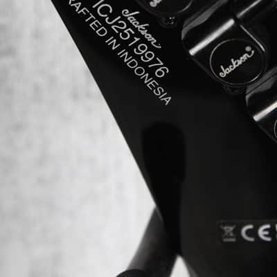 Jackson X Series Soloist SLX DX Solid Body Electric Guitar Gloss Black Finish image 13