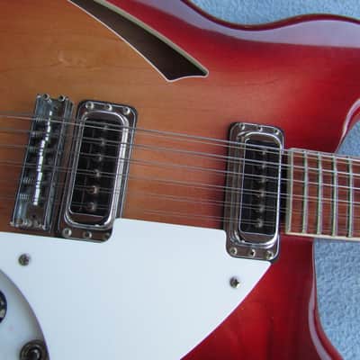 1999 Rickenbacker 360/12 FG Super Clean Fireglo Rickenbacker 360/12 With Original Hardshell Case image 9