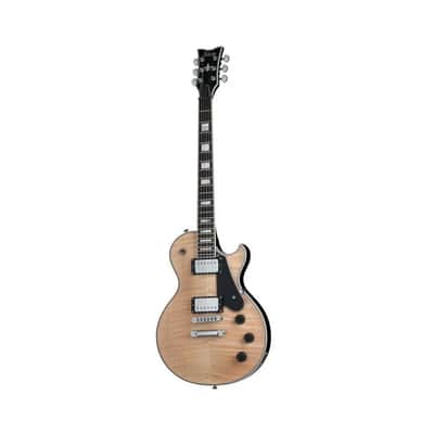 Schecter Solo III Custom Electric Guitar, Gloss Natural image 1