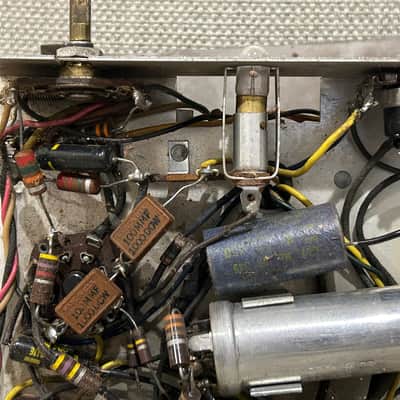 Single Ended vintage tube amplifier project PA amp 6X5 6V6 6SL7 make octal 5f1 champ or 5f2 princeton image 9
