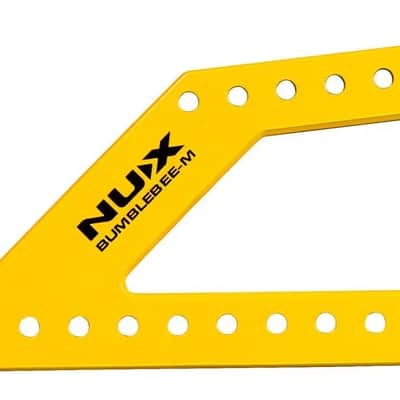 NuX NPB-M Bumblebee Medium Pedal Board with Soft Case - Black / Yellow image 5
