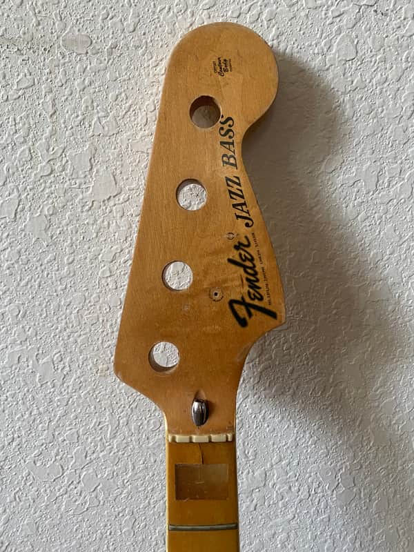 Fender Jazz bass neck - 1970s - Maple image 1