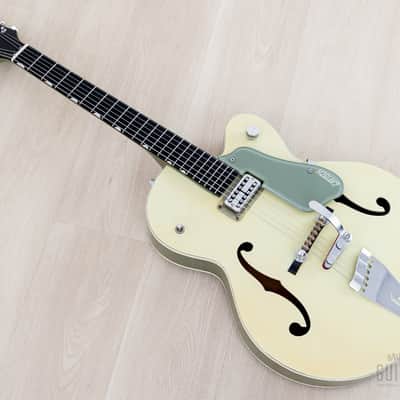 1958 Gretsch 6125 Single Anniversary Smoke Green w/ Trestle Bracing, PAF FilterTron, Tone Twister Vibrato & Case image 13