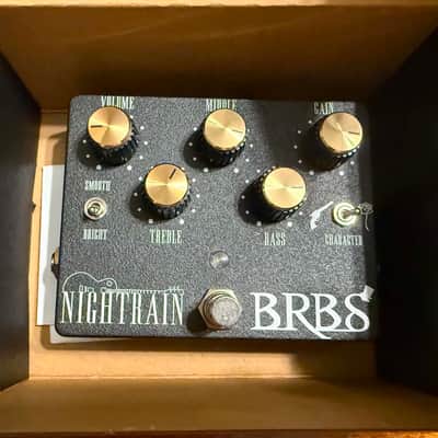 BRBS Nightrain 2022 - Slash JCM #34 #36 amp in a box pedal - black image 2