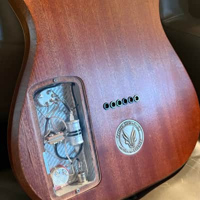 Hufschmid Telecaster Custom 2017 - Bengal Blue image 13