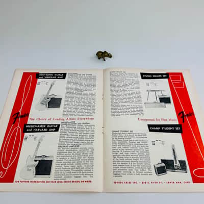 Fender Vintage Catalog 1956 image 4