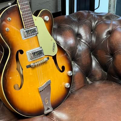 Gretsch 6117 Double Anniversary Shaded Golden Sunburst 1968 image 21