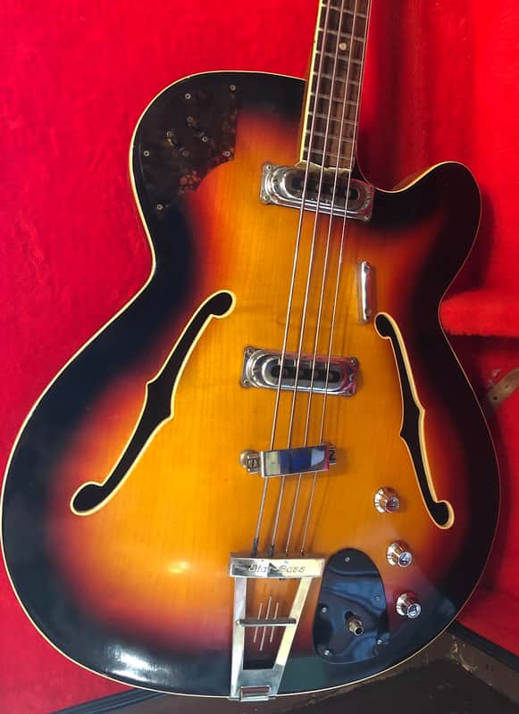 1960s Framus Star Bass 5/150 -"Wyman Bass" w/hard case - AS-IS, For Restoration/Parts image 1