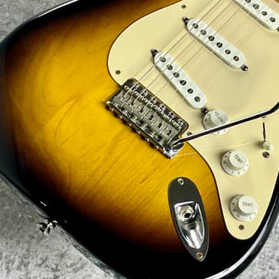 Fender Mexico Jimmie Vaughan Tex-Mex Stratocaster (2011'USED) - 2 Color Sunburst - image 10
