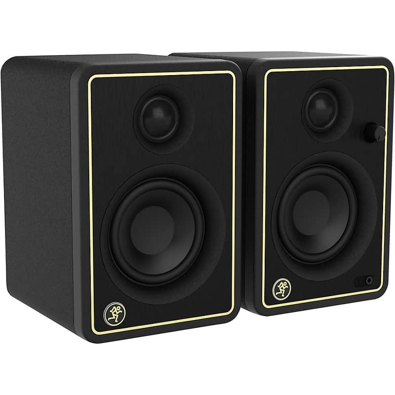 Mackie CR3-X 3" Powered Studio Monitors Limited-Edition Gold Trim (Pair) Regular image 1