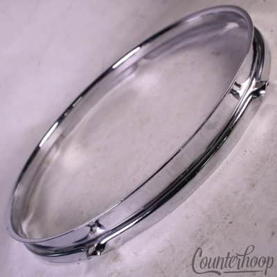 Rogers Tall-Boy 13"Tom Drum Rim/Hoop Triple-Flange Cleveland Holiday Vintage 60s image 2