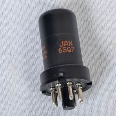 Sleeve of 5 NOS RCA JAN 6SQ7 Vacuum Tubes – Military Spec – USA Made image 8