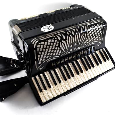 Immagine S.E.M Recanati “Piermaria Classique” Cassotto Accordion 120 Bass (41 Keys, LMMM) – Case, Brand New Straps, Musette – Certified + Video - 11