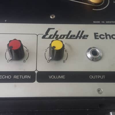 Echolette Echo 200 Analog tape echo 70's Germany image 3