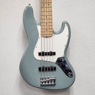 Fender American Professional Jazz Bass V with Maple Fretboard 2017 - 2019 - Sonic Grey image 1