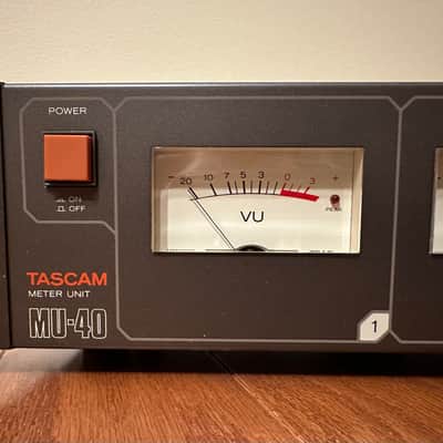 TASCAM MU-40 VU Meter Unit (1983) - Rare, New In Box image 5