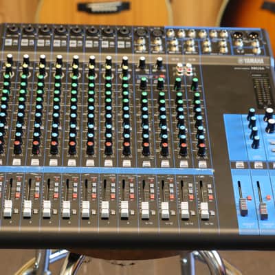 Yamaha MG16 16 Channel Analog Mixer 2014 - Present - Black image 2