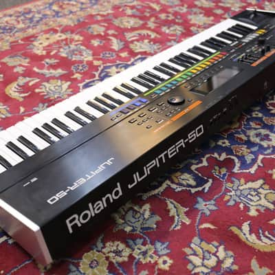 Roland Jupiter-50 76-Key Digital Synthesizer 2010s - Black image 2