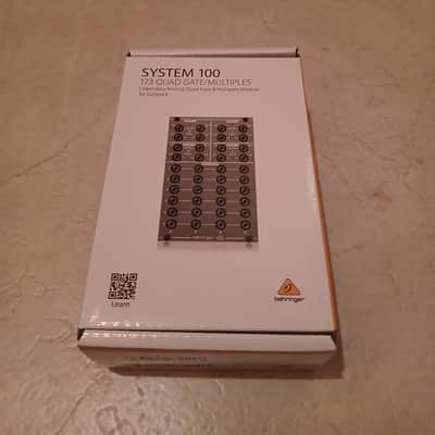 Behringer 173 Quad Gate/Multiples Eurorack Synthesizer Module 2020 - Present - Gray image 2