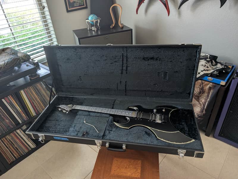 ESP AX-280 - Black Satin | Reverb