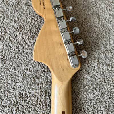 Original 2002 Fender Tom Delonge Limited Edition Stratocaster Strat Graffiti Yellow image 4