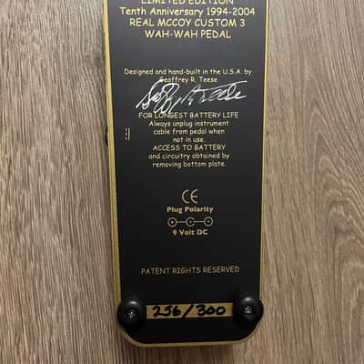 Real McCoy Custom RMC3LE 2004 10th Anniversary Limited Edition - Gold image 4