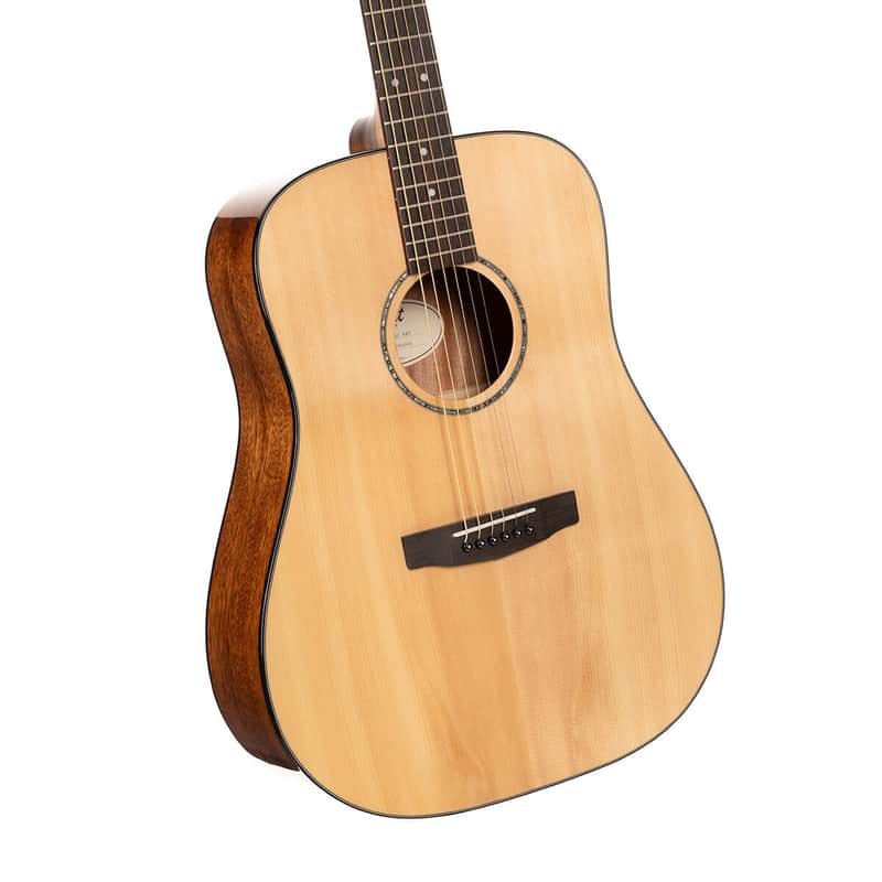 Cort Earth Series 60 Dreadnought Acoustic Guitar- Natural Gloss image 1