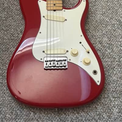 Fender Bullet S-2 with Maple Fretboard 1982 - 1983 - Red image 5