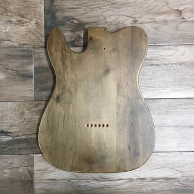 FRANCHIN Mars guitar body WESTERN Rustic Aged Relic natural finish Selected Alder T-Style Made in Italy - Stock piece #17751123 image 11