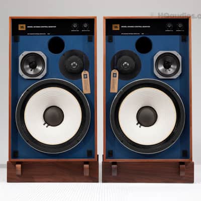 JBL 4312 MkII Monitor Speakers Pair – Walnut/Blue – Restored – 1-Year Warranty image 4