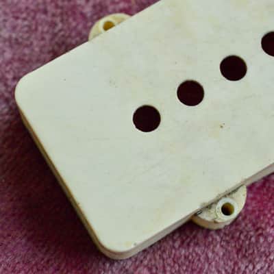 Vintage 1959 Fender PRE-CBS Jazzmaster Pickup Covers 1958 1960 Cover Set image 5