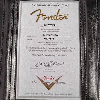 Fender - Custom Shop 1954 Journeyman Relic® Telecaster® Electric Guitar - 1-Piece Rift Sawn Maple Neck Fingerboard - Aged Nocaster® Blonde - with Deluxe Hardshell Case - x7541 (9236091068-1) image 24