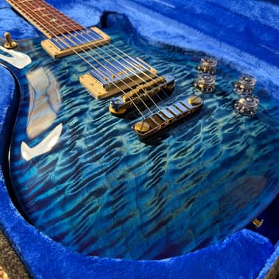 PRS 2018 McCarty 594 Wood Library 10-Top - River Blue image 10